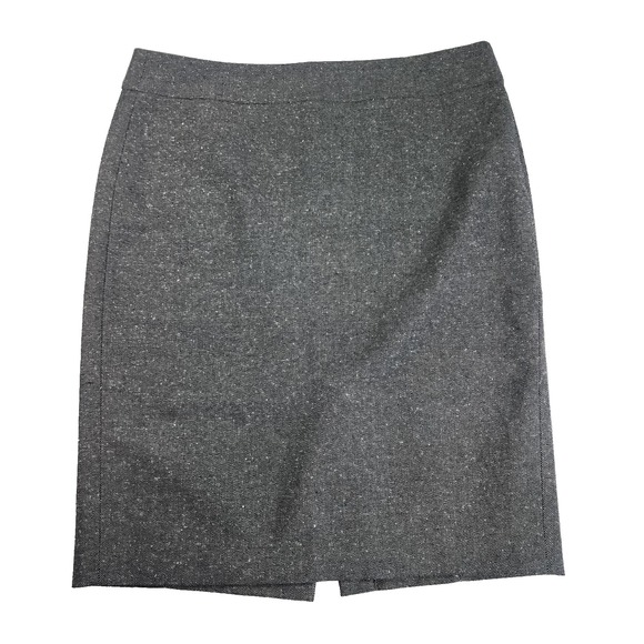 Ann Taylor Gray Knee Length Womens 10 Skirt - Picture 1 of 6